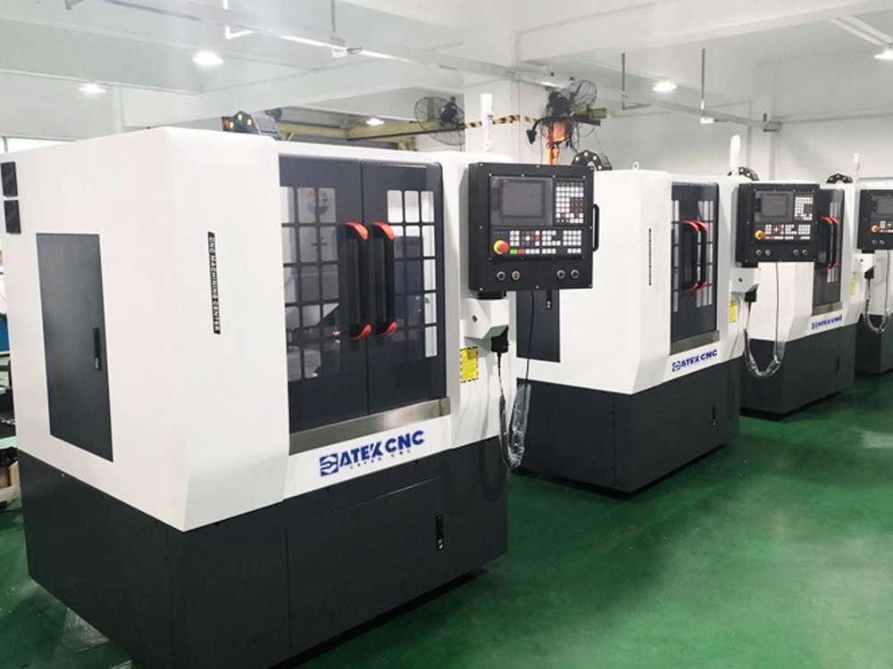 Finished metal milling machines produced in the workshop Finished metal milling machines produced in the workshop