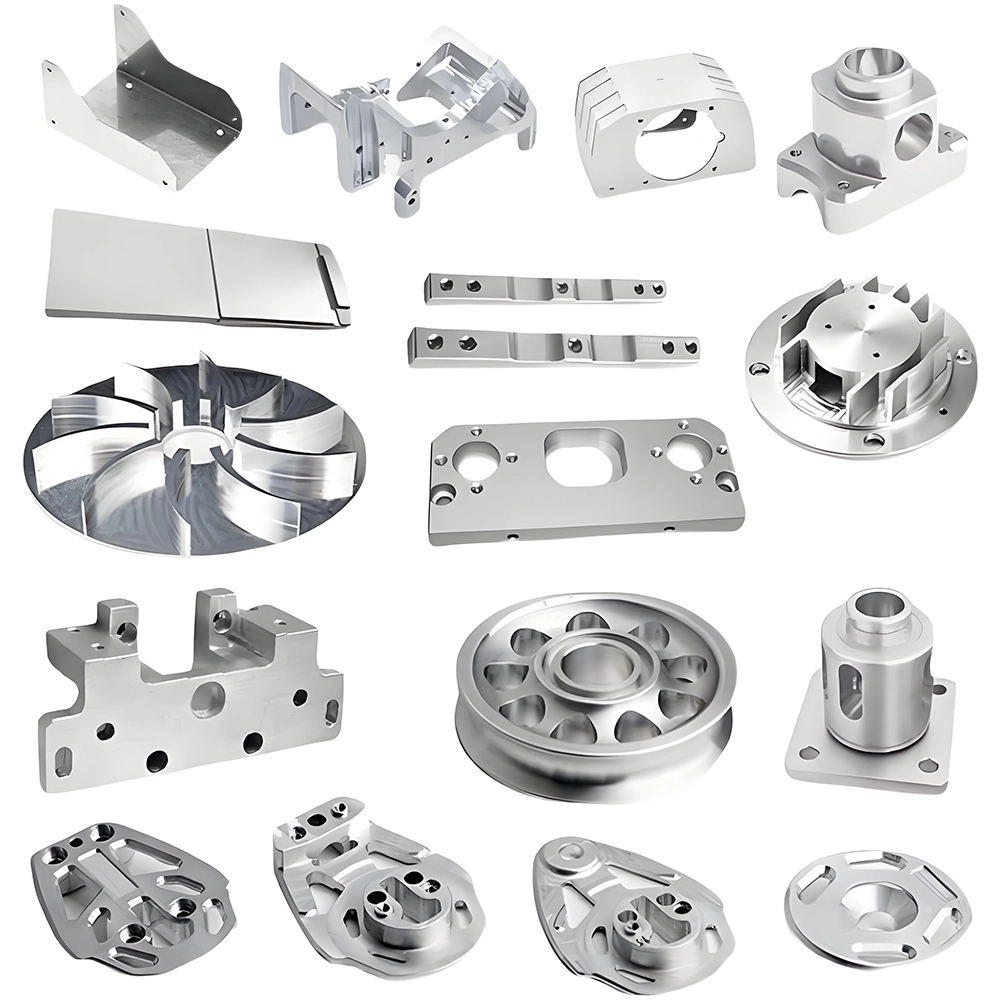 Multifunctional metal processing center can process various metal parts (complex parts need to be equipped with rotary axis) Multifunctional metal processing center can process various metal parts (complex workpieces require the addition of a rotary axis)