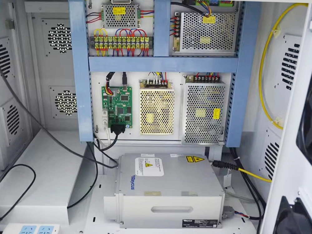 Inside the cabinet Inside the cabinet