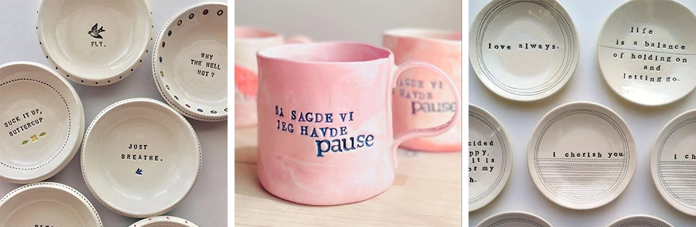 The RF CO2 laser marking machine can be used to mark the surface of pottery, porcelain and glaze The RF CO2 laser marking machine can be used to mark the surface of pottery, porcelain and glaze