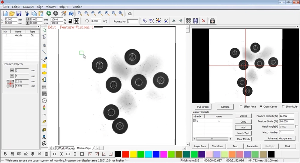 Ruida RDMarkVision control software Ruida RDMarkVision control software