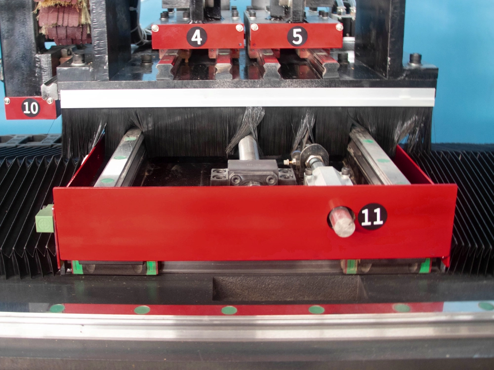 The brush for X-axis The brush for X-axis