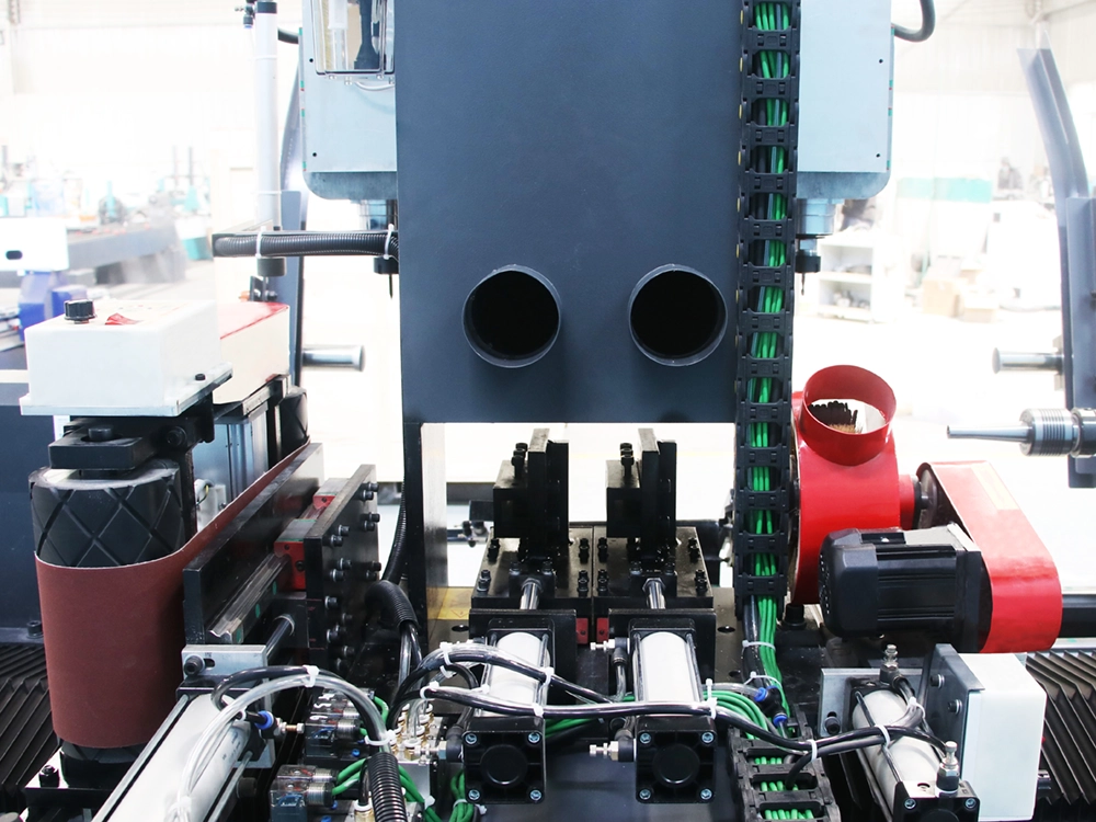 Reserved hole for connecting the dust collection pipe Reserved hole for connecting the dust collection pipe