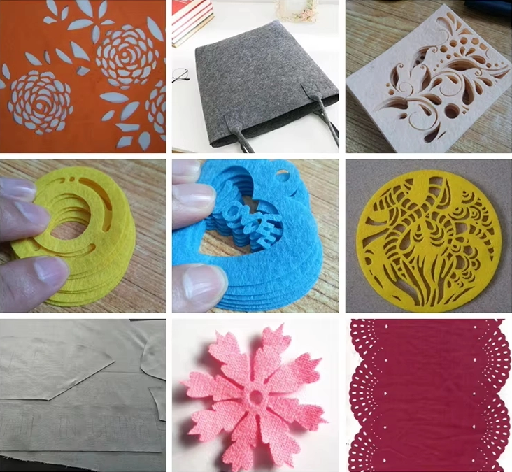 CO2 laser cutting of various flexible materials CO2 laser cutting of various flexible materials