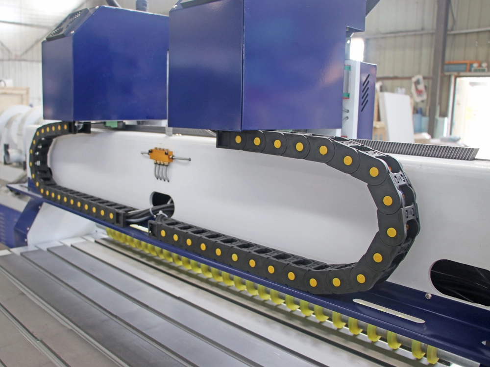 High-strength flame-retardant cable protection drag chain