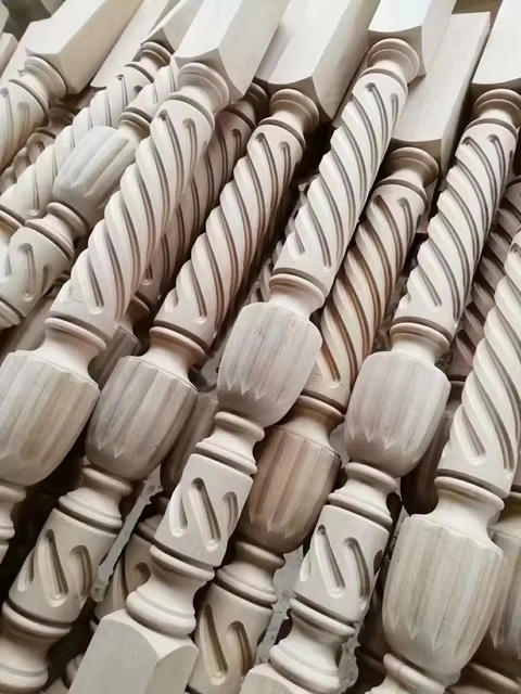 The American customer purchased an CNC wood router to process stair newels