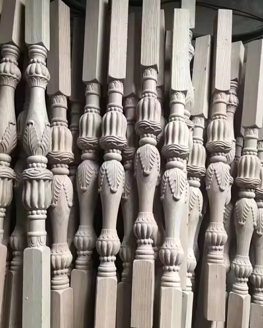 The American customer purchased an CNC wood router to process stair newels