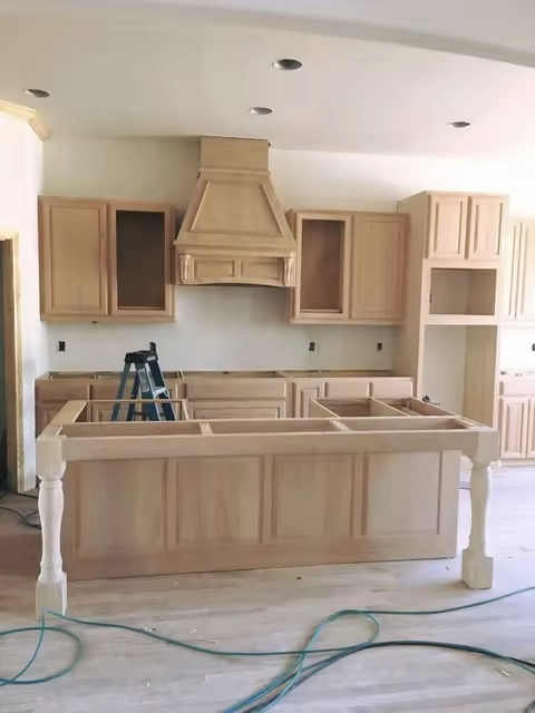 The Indian customers used the 4-in-1 CNC nesting machine to make cabinets
