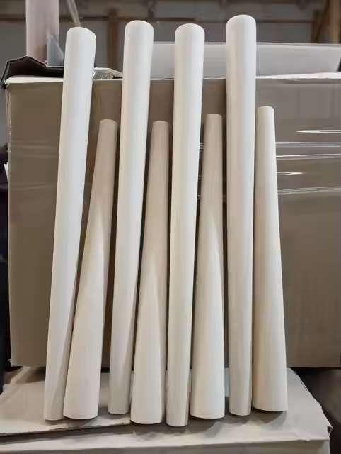 The Malaysian customers used the 7-in-1 CNC woodw lathe to process chair legs