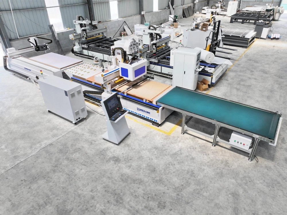 4*9ft woodworking production line CNC router for furniture manufacturing 4*9ft woodworking production line CNC router for furniture manufacturing