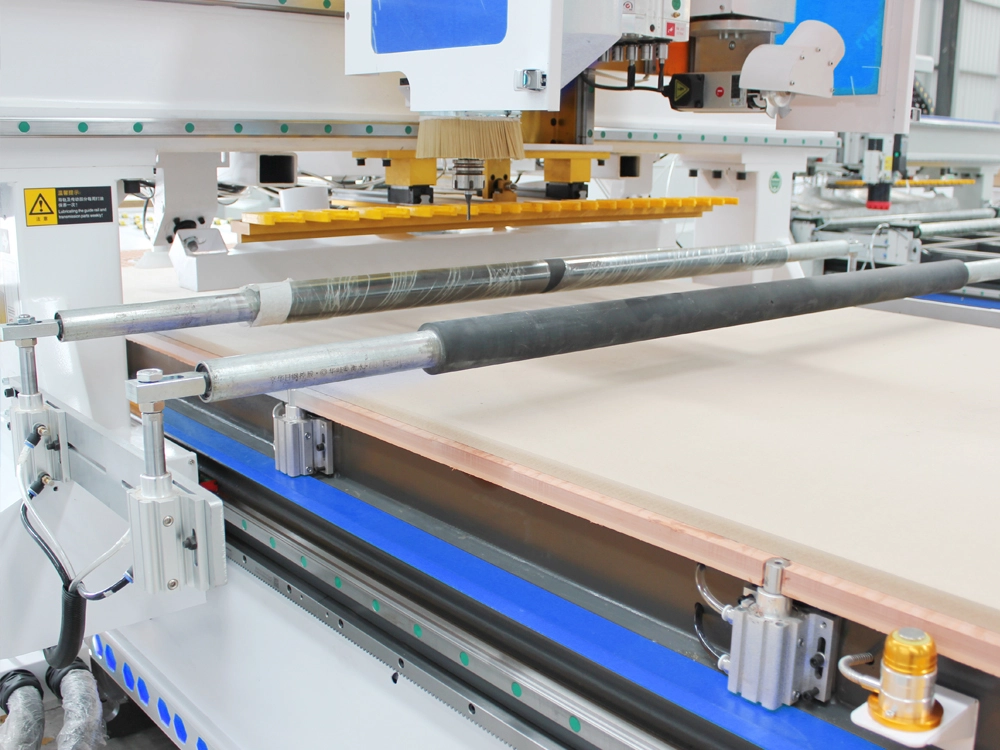 Double-rod pneumatic pressure roller Double-rod pneumatic pressure roller