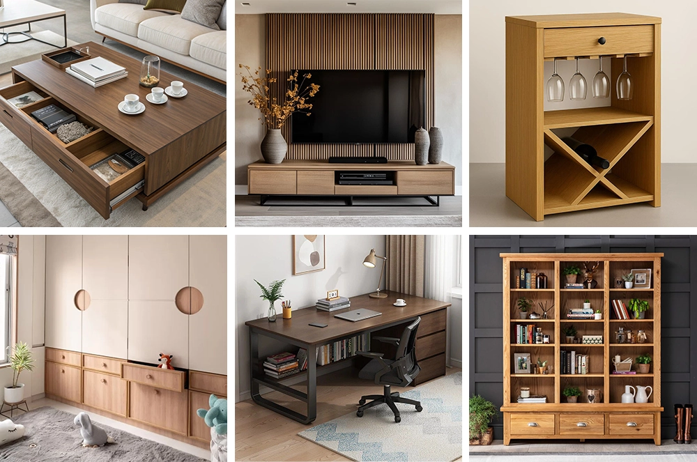 The 4x9 feet CNC wood router machine for furniture production can process all kinds of cabinets