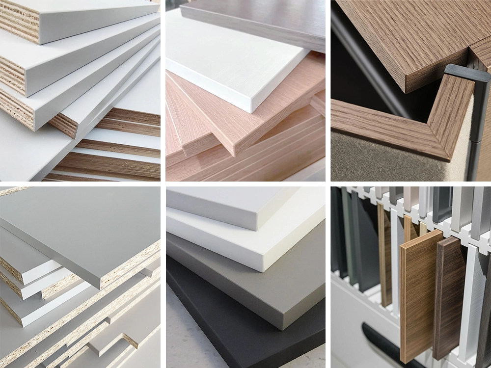 Automatic edge banding machine can be used to band the edges of various types of boards such as wood boards, MDF boards, OSB boards, LVL boards, etc. Automatic edge banding machine can be used to band the edges of various types of boards such as wood boards, MDF boards, OSB boards, LVL boards, etc.