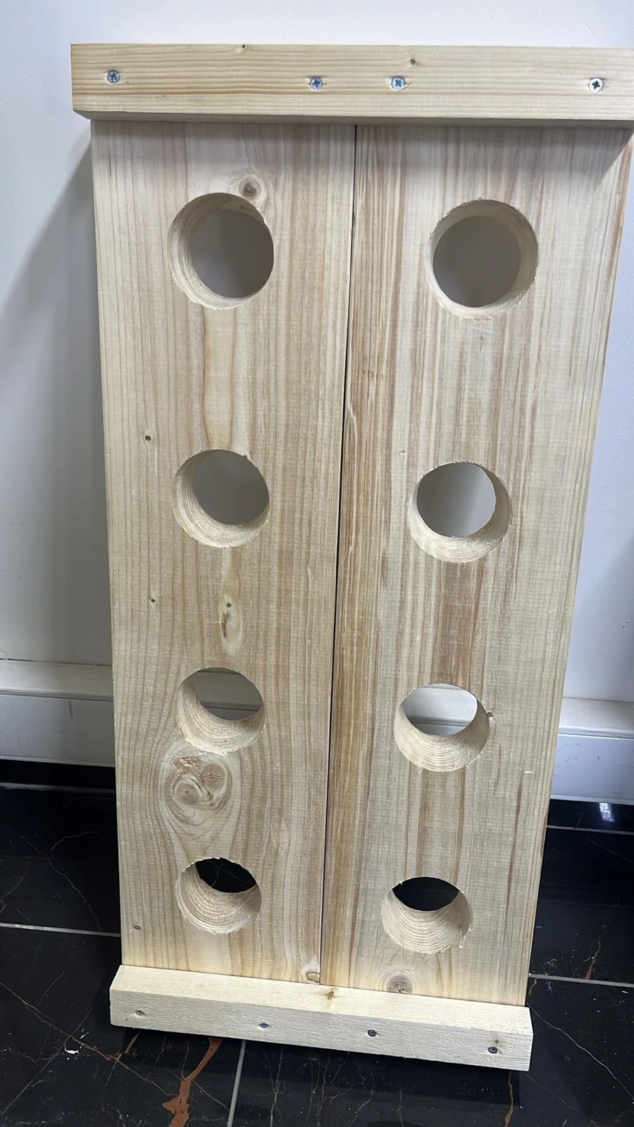 The Trinidad and Tobago customer used CNC woodworking router machine to process wooden parts