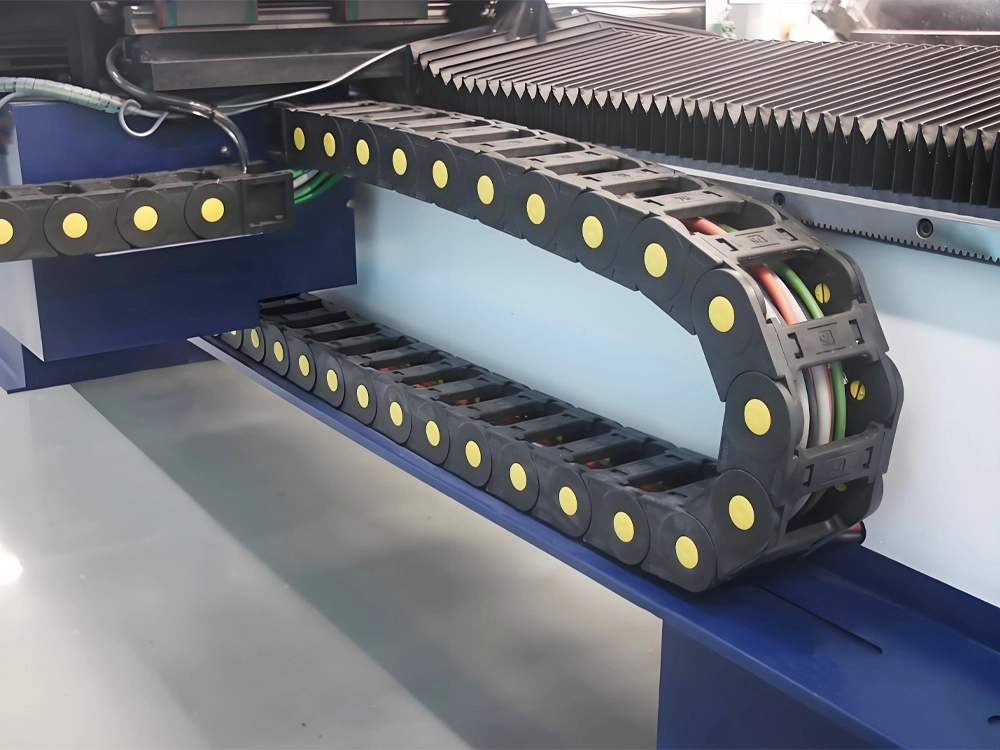 High-strength cable carriers (drag chains) High-strength cable carriers (drag chains) for 5-axis CNC wood lathe