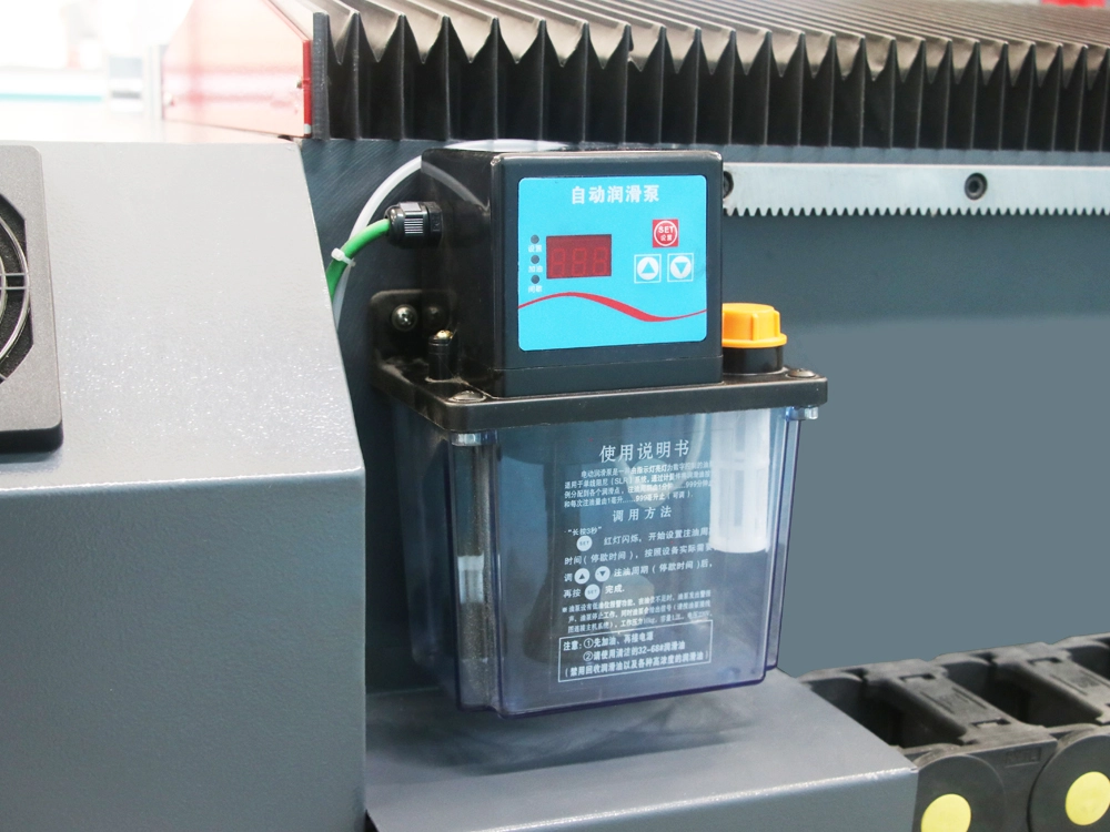 Lubrication system Lubrication system for CNC copy lathe