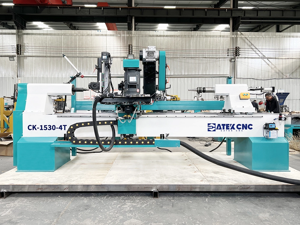 The Most Popular 4-in-1 Turning, Milling and Carving CNC Wood Lathe The Most Popular 4-in-1 Turning, Milling and Carving CNC Wood Lathe