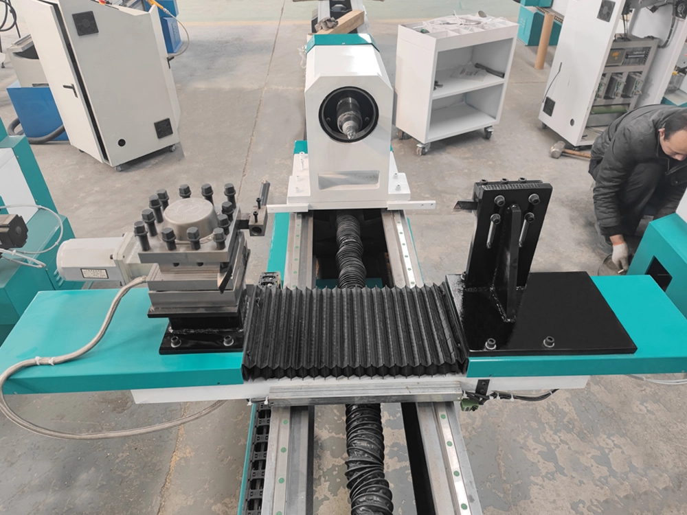 Cheap Basic Double-Knife CNC Lathe for Wood Turning Cheap Basic Double-Knife CNC Lathe for Wood Turning