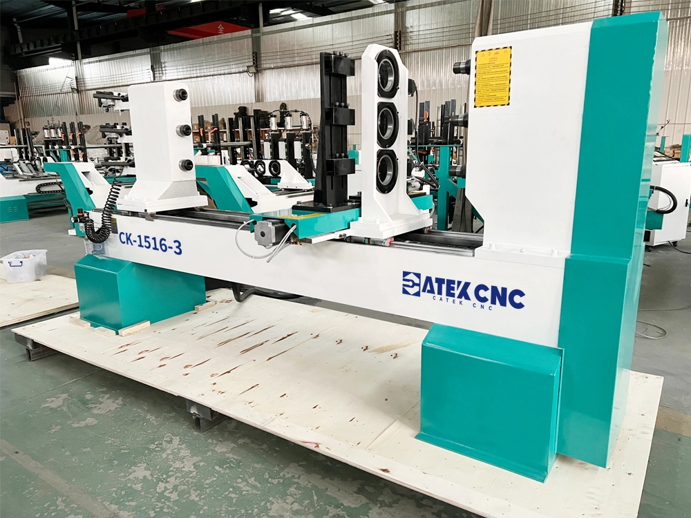 3-Station Baseball Bat Making Machine for Factory Batch Production 3-Station Baseball Bat Making Machine for Factory Batch Production