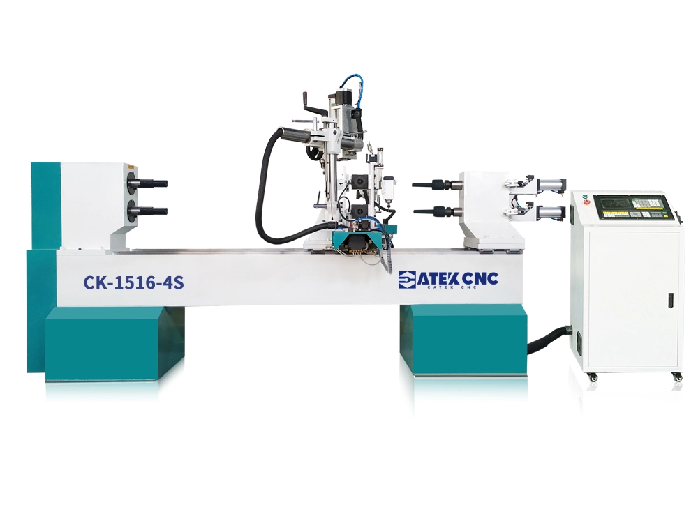 2-Station Four-Axis Linkage CNC Wood Engraving Lathe 2-Station Four-Axis Linkage CNC Wood Engraving Lathe