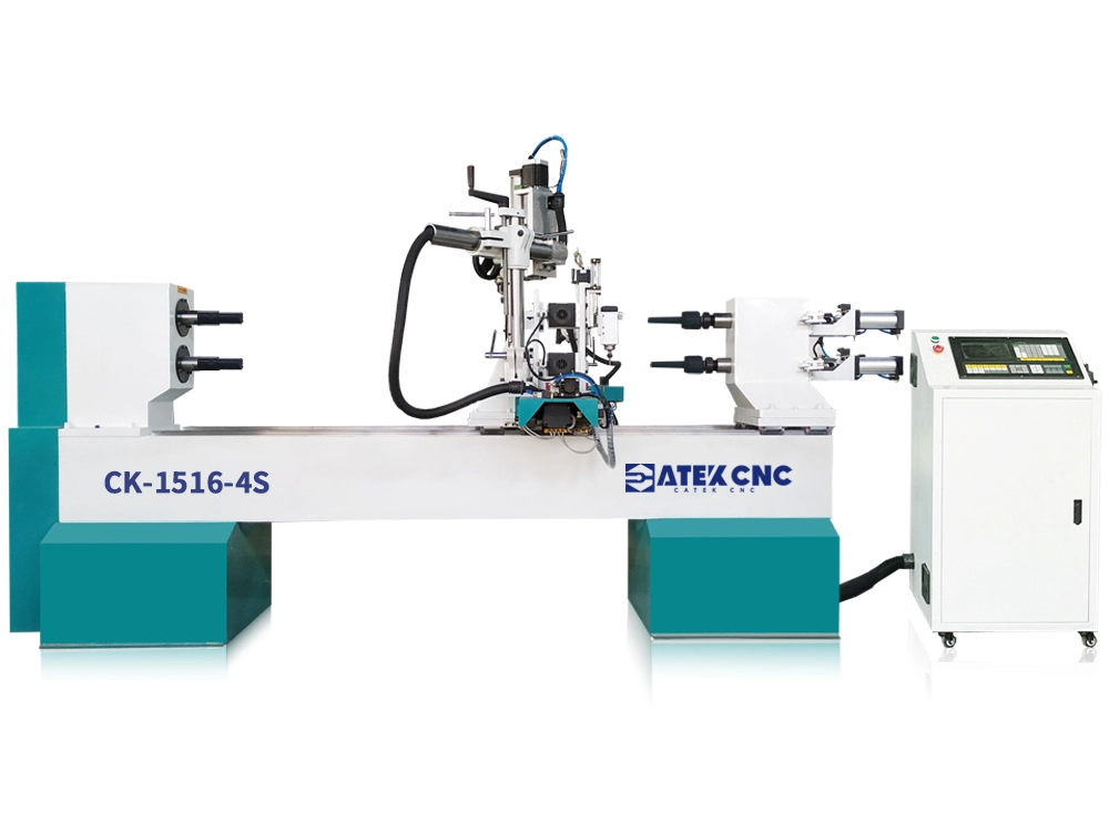 2-Station Four-Axis Linkage CNC Wood Engraving Lathe 2-Station Four-Axis Linkage CNC Wood Engraving Lathe