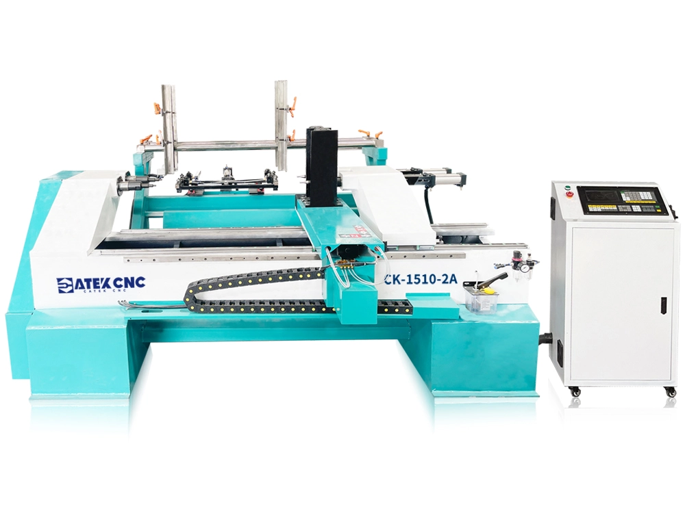 2-Station Pool Cue Milling Machine with Automatic Loading and Unloading 2-Station Pool Cue Milling Machine with Automatic Loading and Unloading