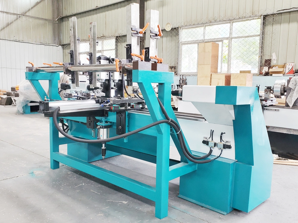 2-Station Pool Cue Milling Machine with Automatic Loading and Unloading 2-Station Pool Cue Milling Machine with Automatic Loading and Unloading