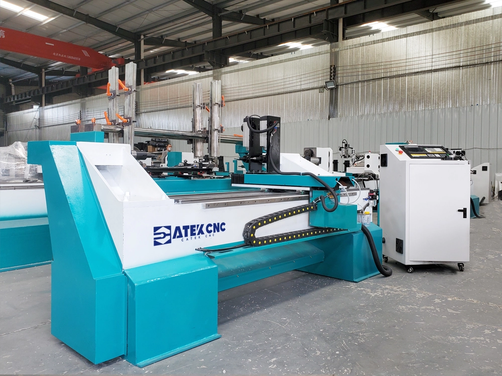 2-Station Pool Cue Milling Machine with Automatic Loading and Unloading 2-Station Pool Cue Milling Machine with Automatic Loading and Unloading