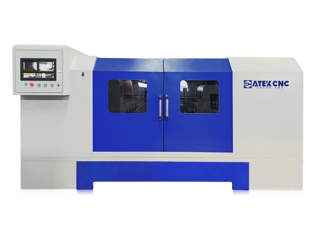 Fully Automatic 4-in-1 CNC Wood Turning Machine with Safety Enclosure Fully Automatic 4-in-1 CNC Wood Turning Machine with Safety Enclosure