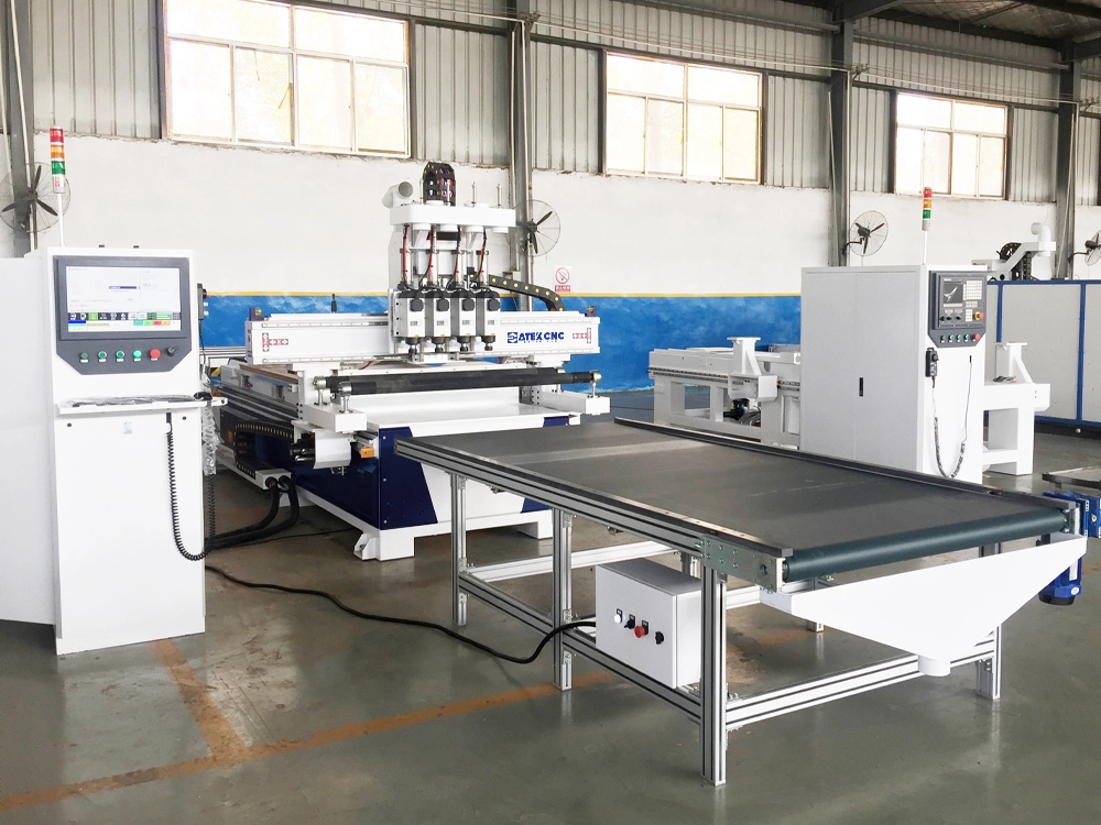 4-in-1 Nesting Machine with Automatic Loading and Unloading 4-in-1 Nesting Machine with Automatic Loading and Unloading