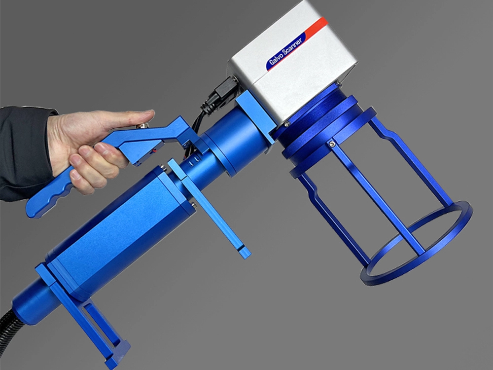 Flexible Split Handheld Fiber Laser Marking Machine Flexible Split Handheld Fiber Laser Marking Machine
