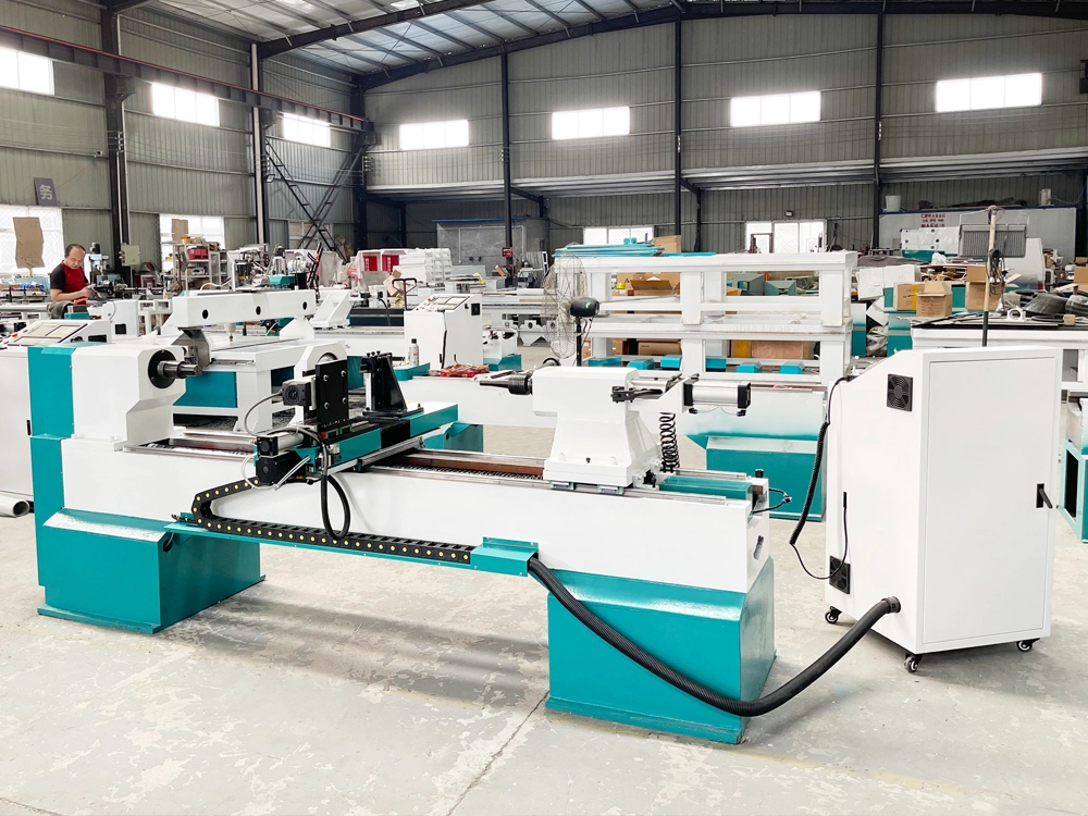 Standard Size CNC Woodworking Lathe with Turning and Engraving Standard Size CNC Woodworking Lathe with Turning and Engraving