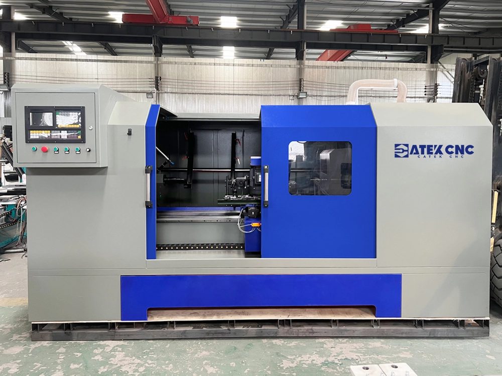 Fully Automatic 4-in-1 CNC Wood Turning Machine with Safety Enclosure Fully Automatic 4-in-1 CNC Wood Turning Machine with Safety Enclosure