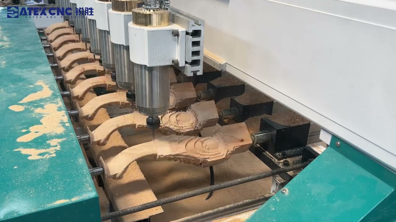 Multi-Head Carving Machine for Batch 3D Carving Multi-Head Carving Machine for Batch 3D Carving