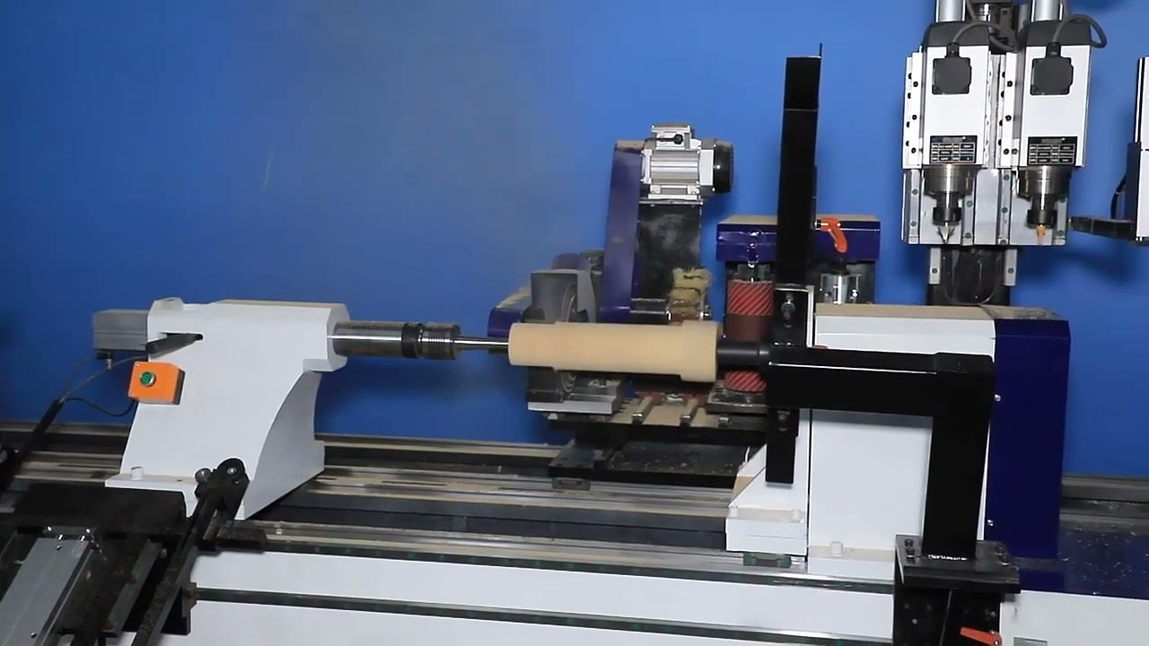 2025 Best Full-Function 8-in-1 CNC Wood Lathe for Sale 2025 Best Full-Function 8-in-1 CNC Wood Lathe for Sale