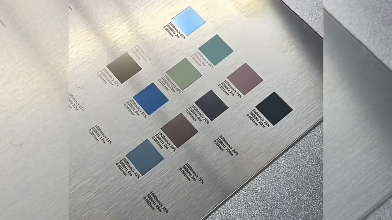 Desktop MOPA Laser Color Marking Machine Desktop MOPA Laser Color Marking Machine