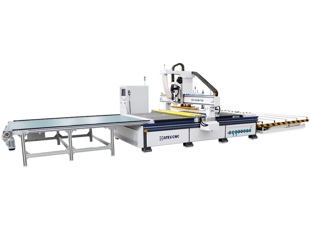 7x10 ATC CNC Router with Automatic Loading and Unloading 7x10 ATC CNC Router with Automatic Loading and Unloading