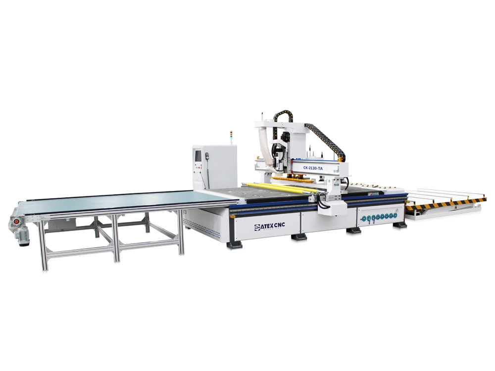 7x10 ATC CNC Router with Automatic Loading and Unloading 7x10 ATC CNC Router with Automatic Loading and Unloading