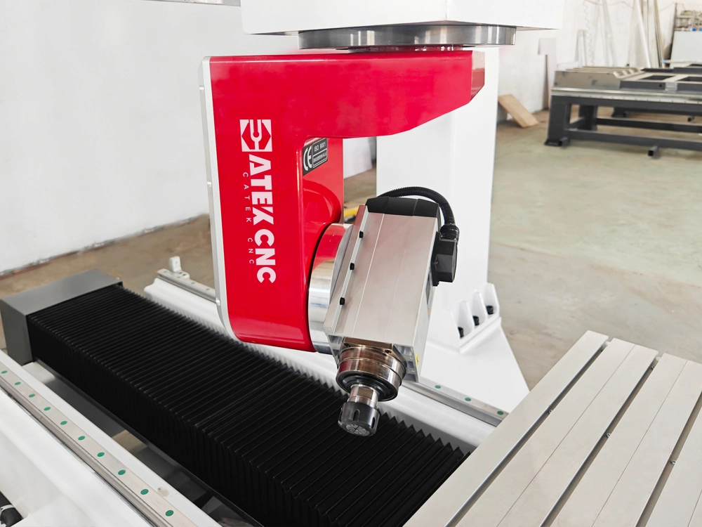 Bridge-Type Five-Axis CNC Router with Movable Tabletop Bridge-Type Five-Axis CNC Router with Movable Tabletop