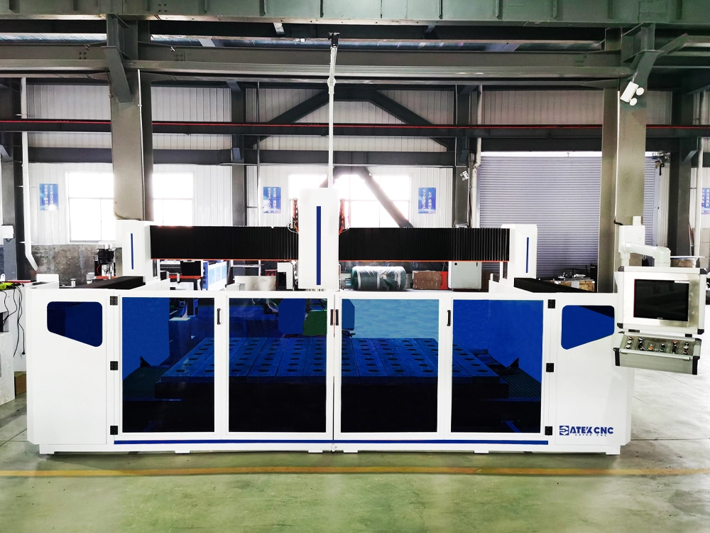 Five-Axis CNC Stone Bridge Saw for Cutting Marble and Granite Five-Axis CNC Stone Bridge Saw for Cutting Marble and Granite