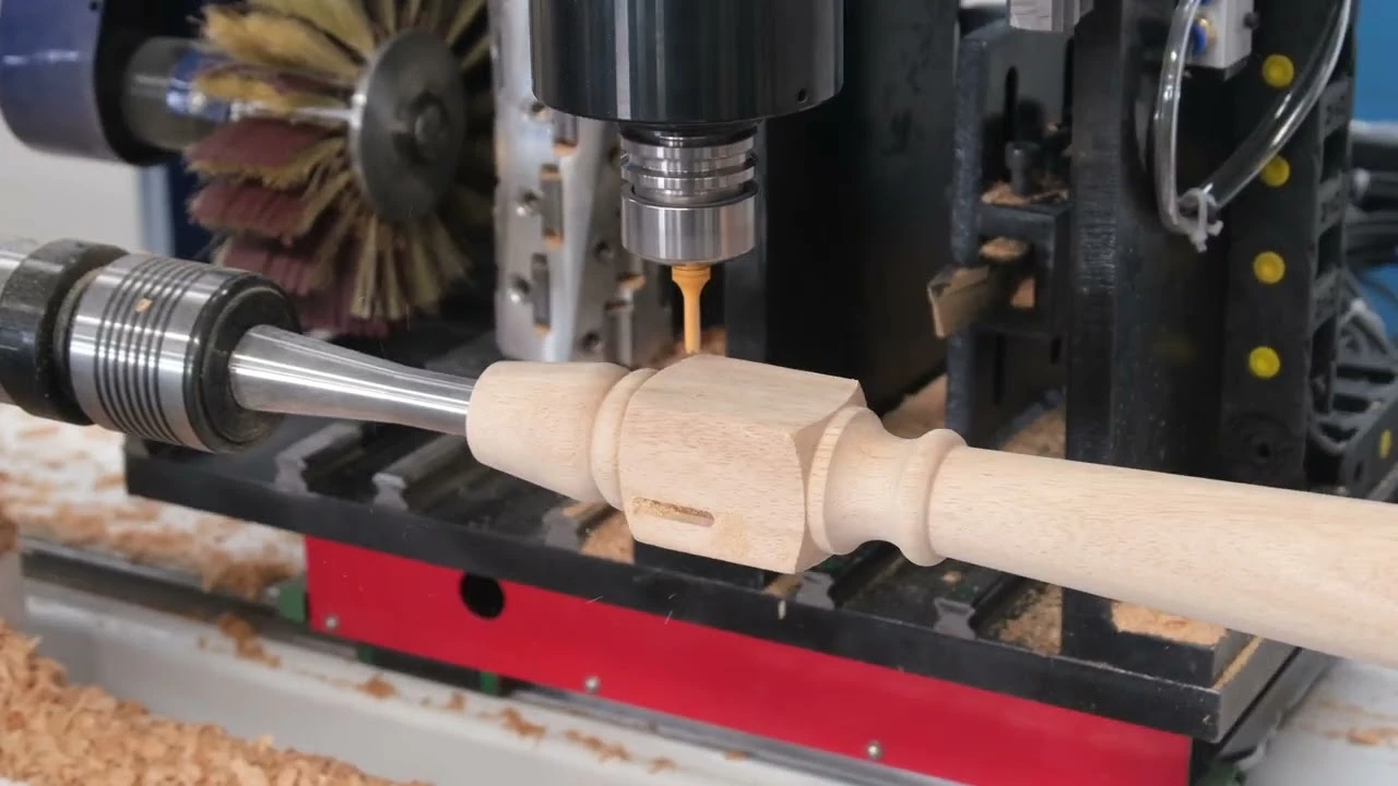 CNC Wood Lathe With Automatic Tool Changer CNC Wood Lathe With Automatic Tool Changer