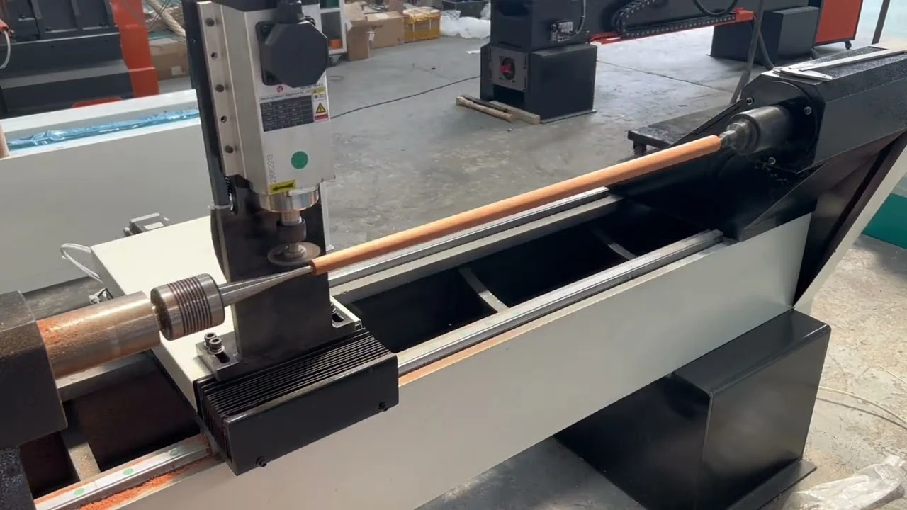 2025 Best Cheap Pool Cue Milling CNC Wood Lathe 2025 Best Cheap Pool Cue Milling CNC Wood Lathe