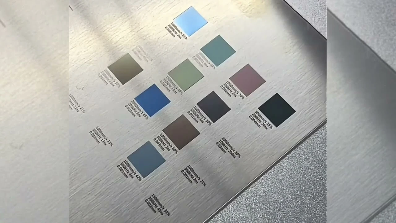 Split MOPA Color Laser Marking Machine Split MOPA Color Laser Marking Machine