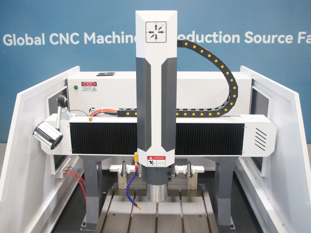 Affordable Semi-Enclosed Linear ATC CNC Metal Milling Machine Affordable Semi-Enclosed Linear ATC CNC Metal Milling Machine
