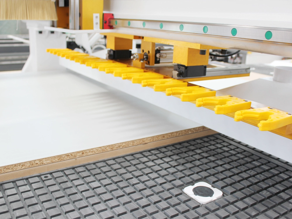 7×10ft Linear ATC CNC Router with 9+8 Drilling Unit 7×10ft Linear ATC CNC Router with 9+8 Drilling Unit