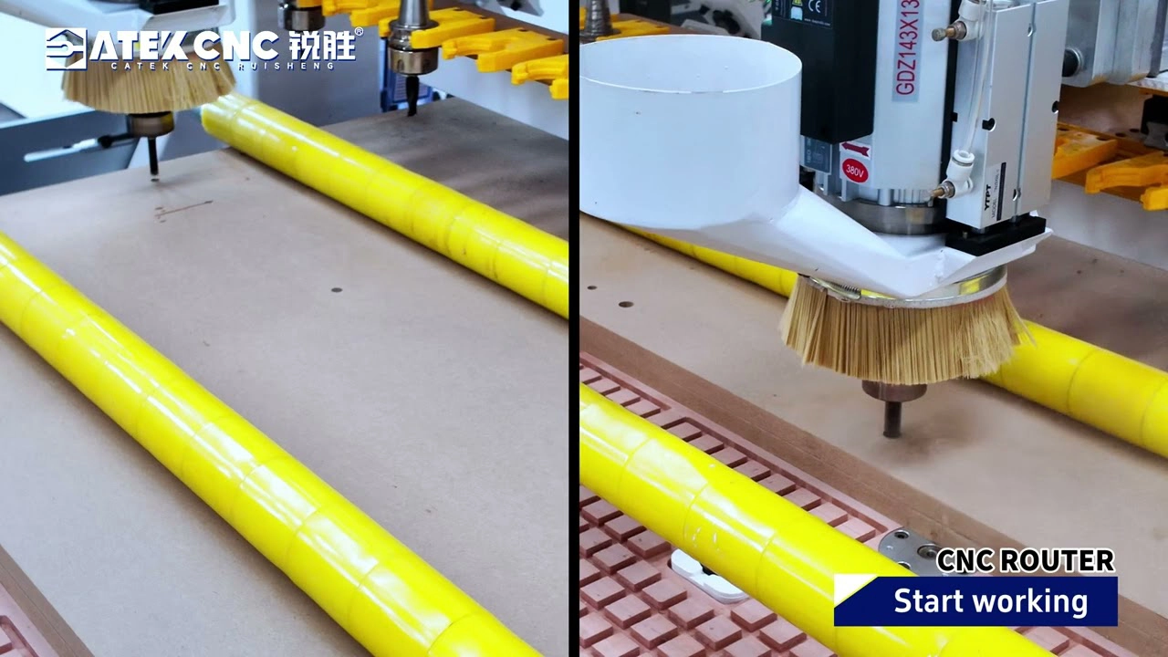 Best-Selling Linear ATC CNC Router with Automatic Loading and Unloading Best-Selling Linear ATC CNC Router with Automatic Loading and Unloading