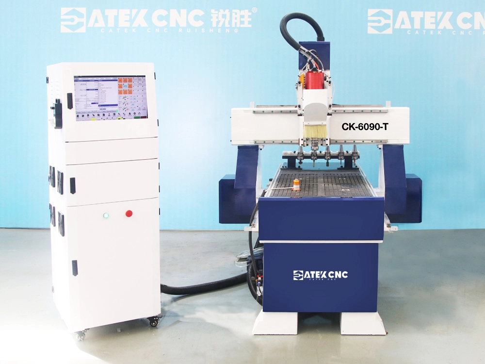 Small Linear ATC CNC Router With Vacuum Adsorption Small Linear ATC CNC Router With Vacuum Adsorption