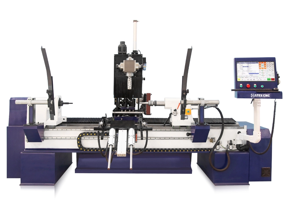 Most Powerful 5-Axis 7-in-1 Multifunctional CNC Wood Lathe Most Powerful 5-Axis 7-in-1 Multifunctional CNC Wood Lathe