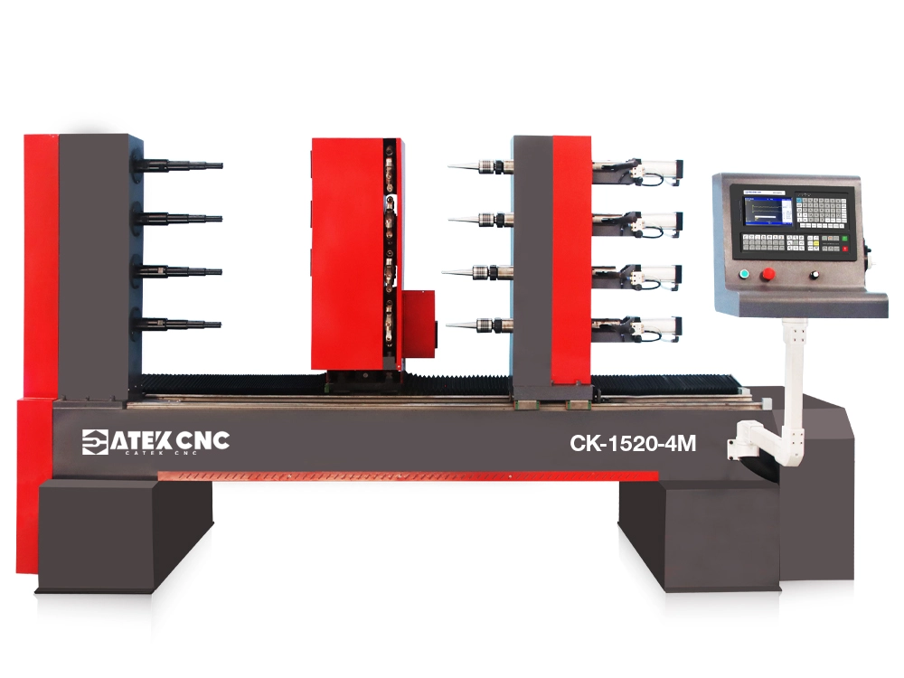 2025 High-Efficiency 4-Station CNC Wood Copying Lathe 2025 High-Efficiency 4-Station CNC Wood Copying Lathe