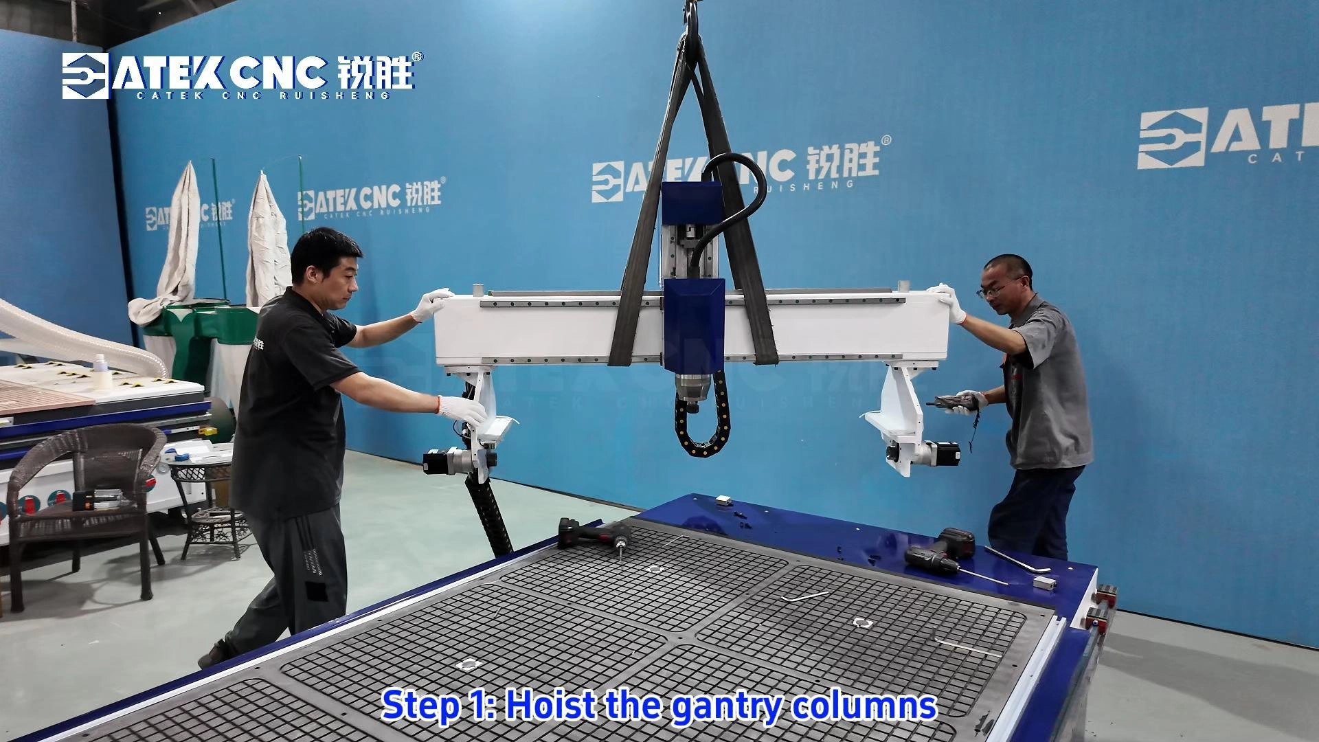 CNC Wood Router Machine Installation Tutorial